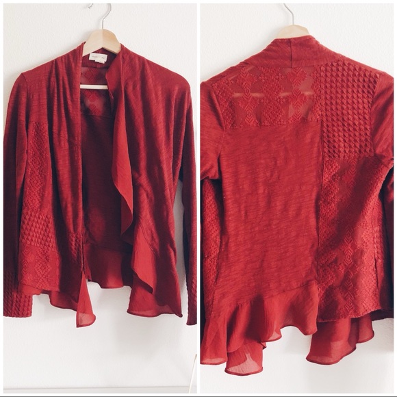 Anthropologie •Meadow Rue• cardigan - Picture 2 of 8